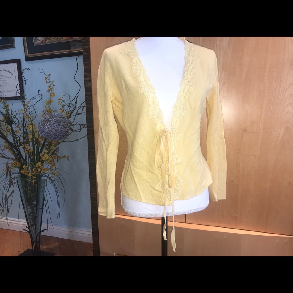 A 100% cashmere designer camisole